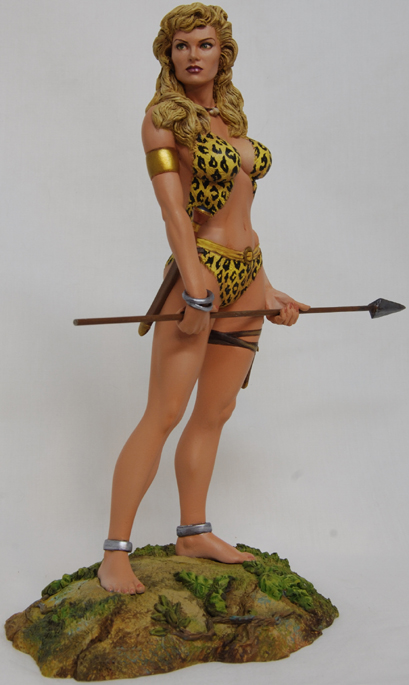 GOLDEN AGE'S SHEENA queen of jungle Sheenapainted009